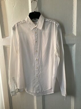 Zadig & Voltaire White Men's Button-Up Shirt